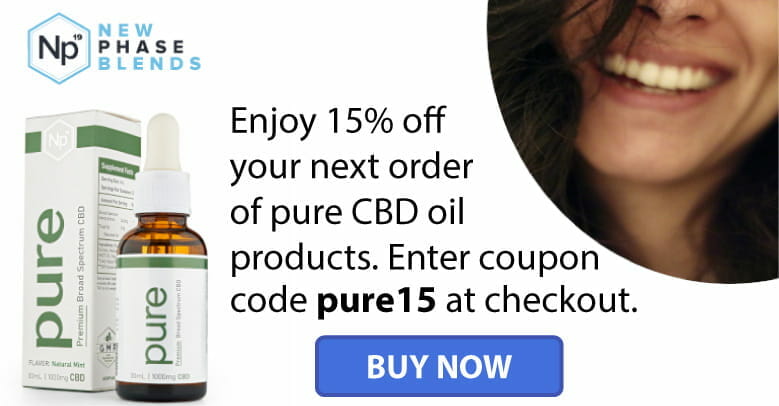 Cbd For Ptsd: An Effective Therapeutic Alternative? 7 Pure Products Discount Banner
