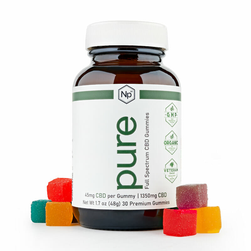 CBDV VS CBD: What's The Difference? 2 CBD gummies on display