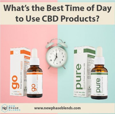 best time of day to take CBD