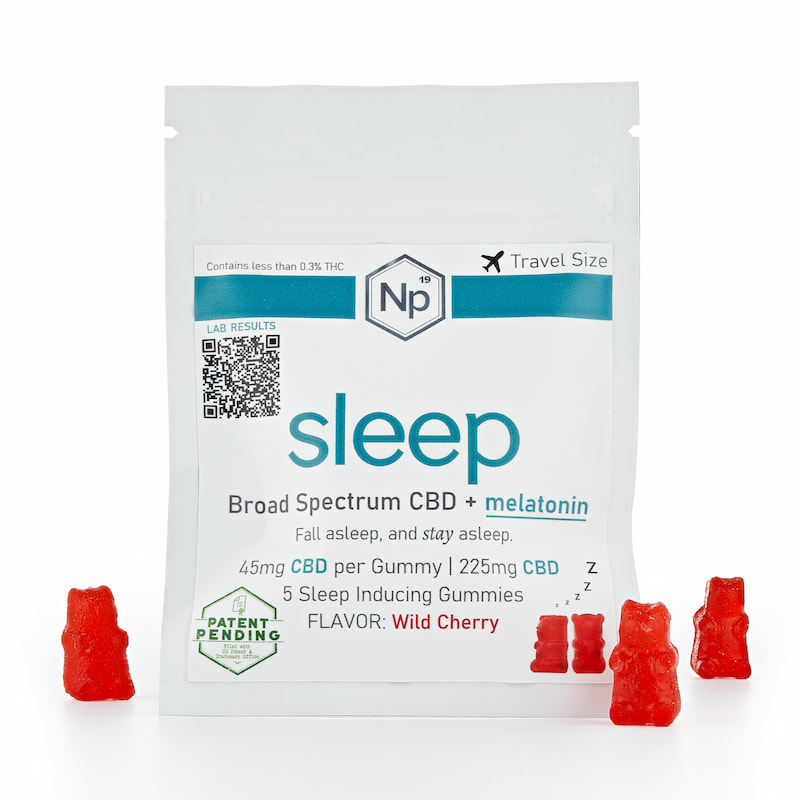 Melatonin Gummies For Sleep - Real Results. Backed By Science. 5 Travel Sized Melatonin Gummies