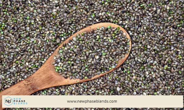 Hemp Seeds In A Spoon