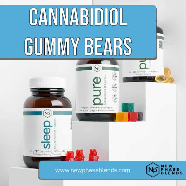cannabidiol gummy bears featured