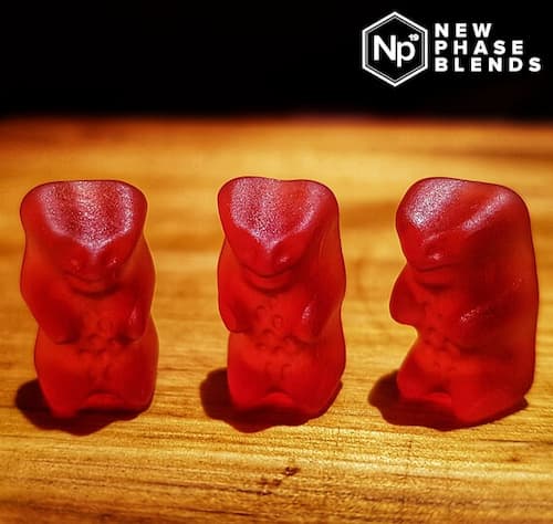 Red Cannabidiol Gummy Bears