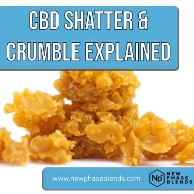 what is CBD shatter and crumble featured
