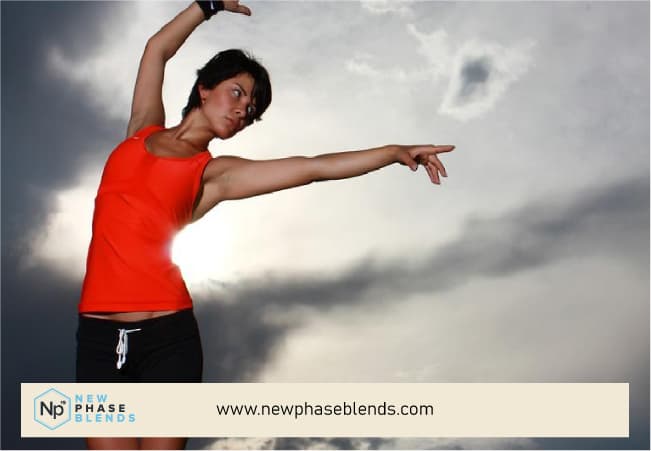 Woman Doing Exercise During Menopause