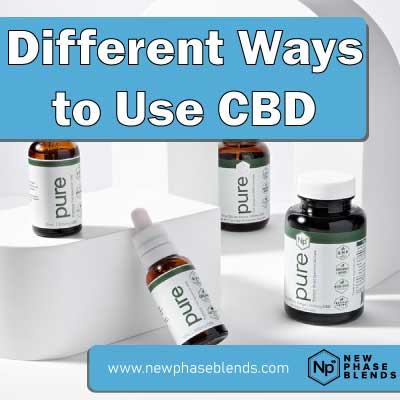 different ways to use CBD featured